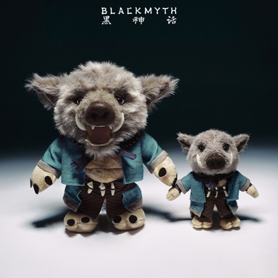 Black Myth Wukong Zhu Bajie Plush Pendant Decorative Doll